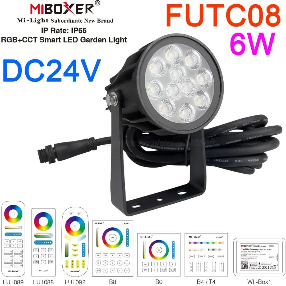 MiBoxer FUTC08 RGB + CCT LED  , Ʈ ߿  , IP66 2.4G  , , ,  , 6W, DC24V